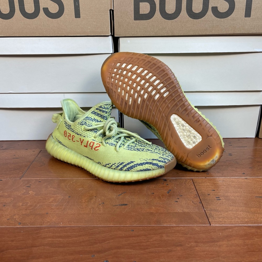 Yeezy boost 350 ‘semi frozen yellow’